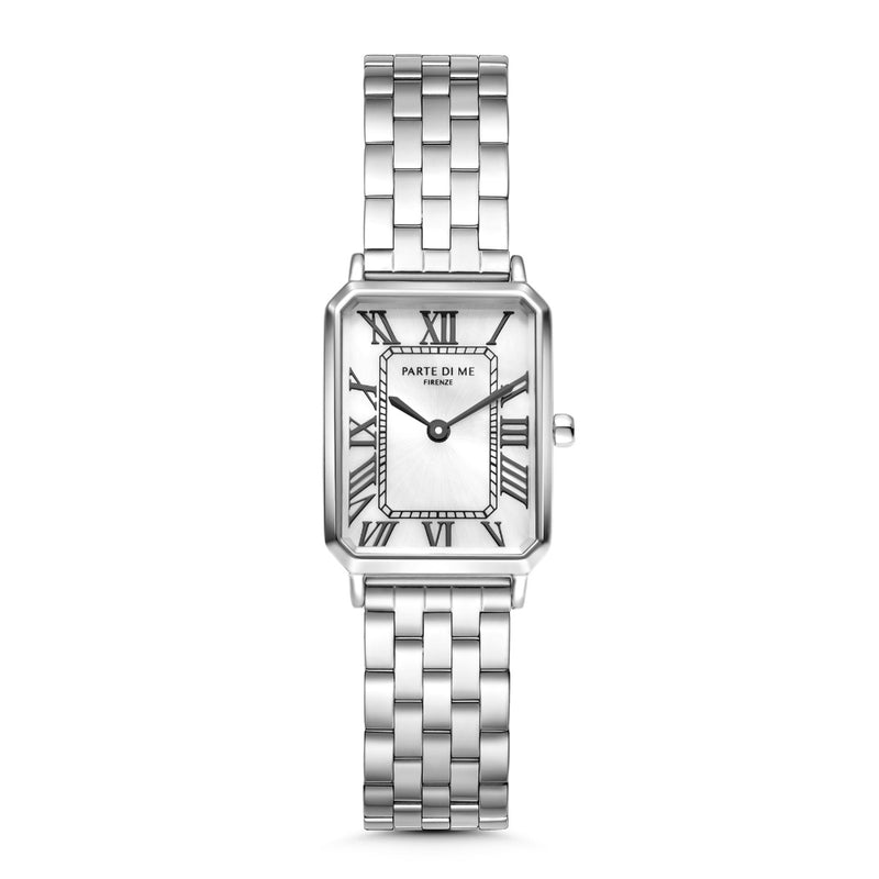 Parte di Me Orologio rectangular ladies watch silver coloured PDM09024-zoom-