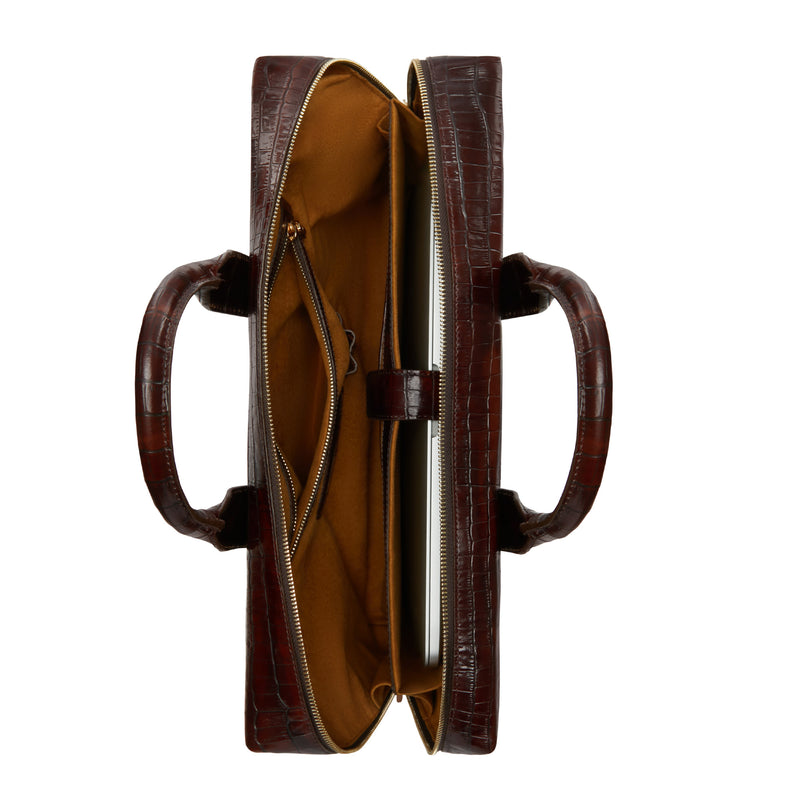 Isabel Bernard Honoré Sac à Main Marron IB25073-zoom-