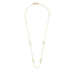 Isabel Bernard Cadeau d'Isabel 14 karat gold necklace and bracelet gift set IB90187