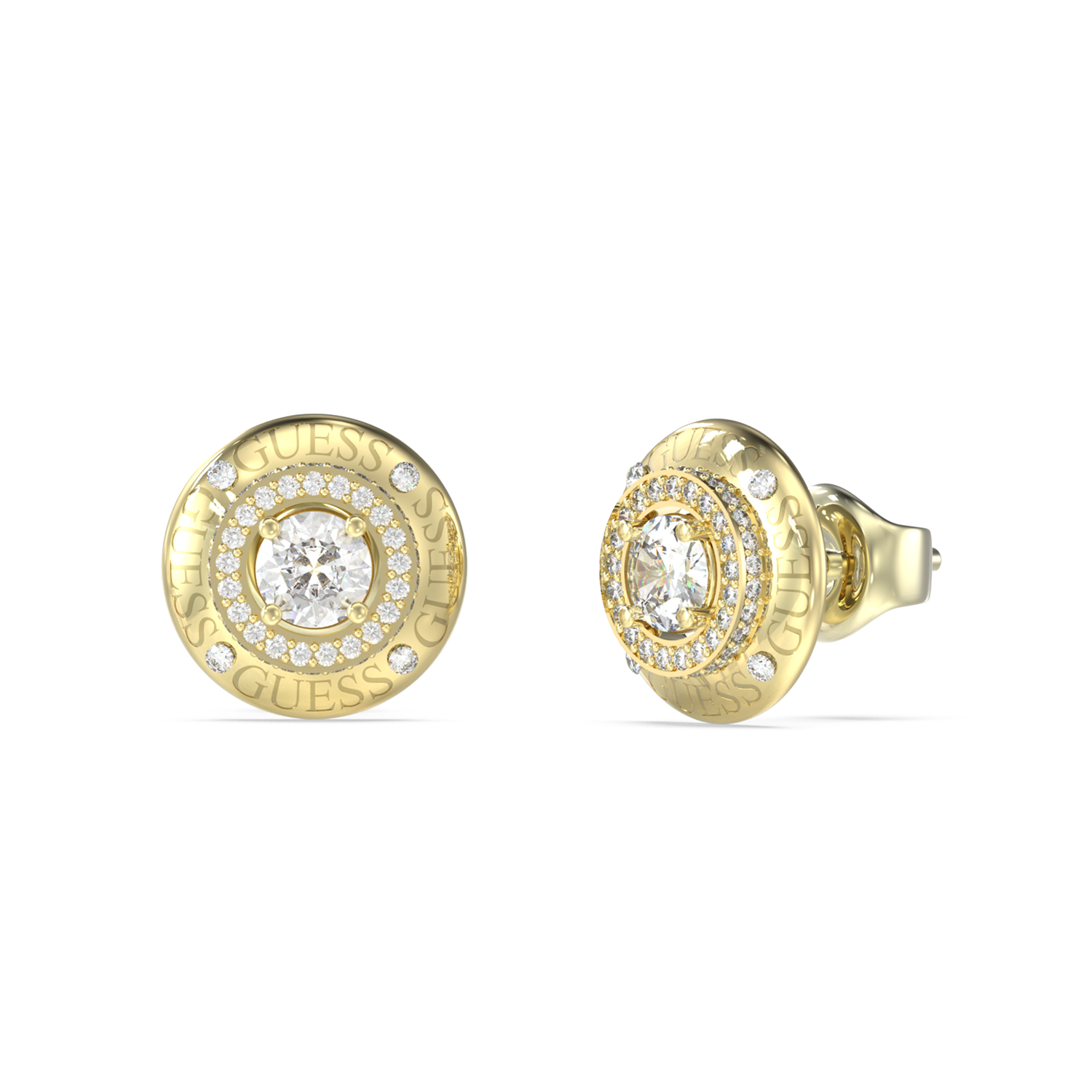 Guess Sparks Gold-coloured Earrings JUBE06289JWYGT-U