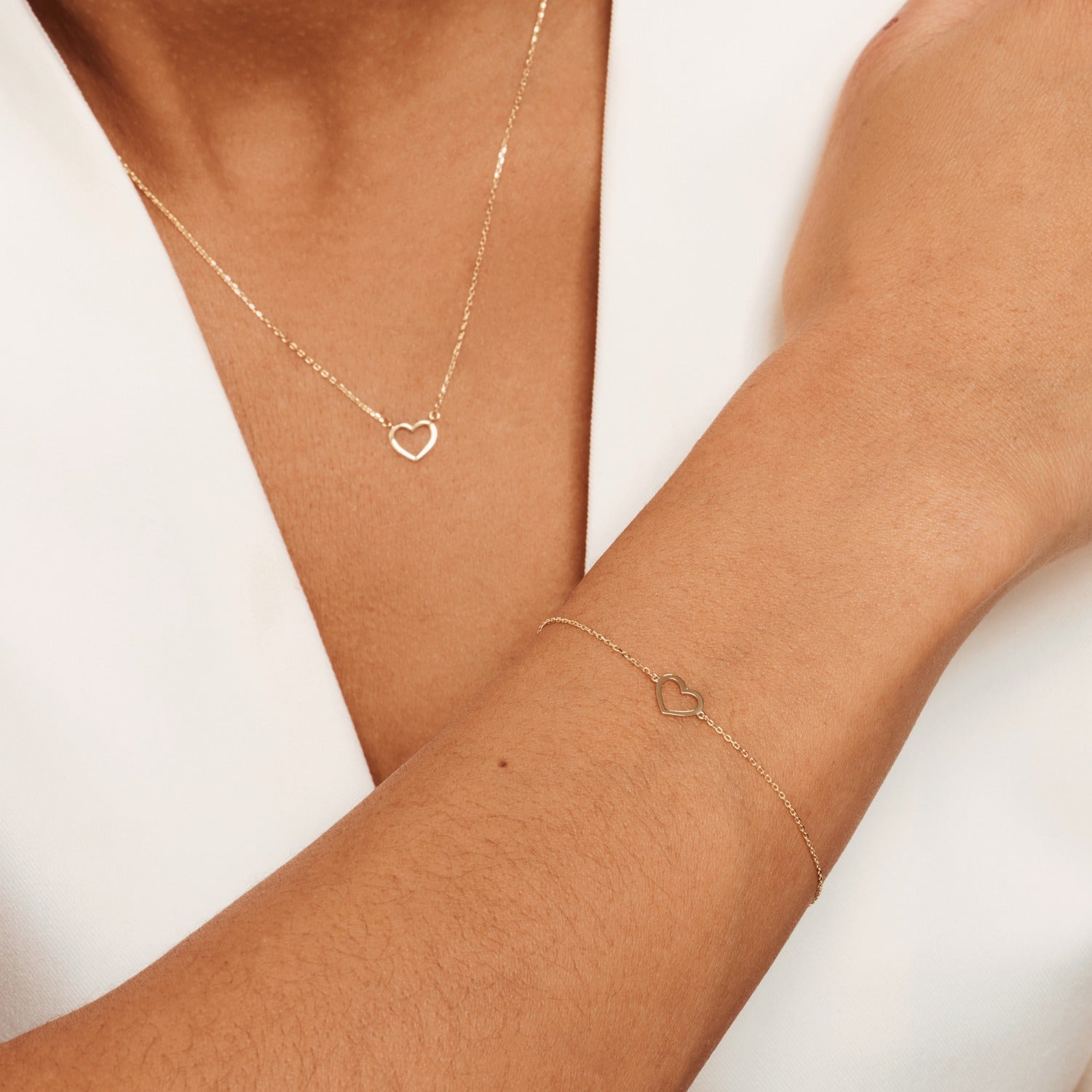 Isabel Bernard Belleville Amore 14 Carat Golden Bracelet IB4020134 (Length: 16.00-18.00 cm)