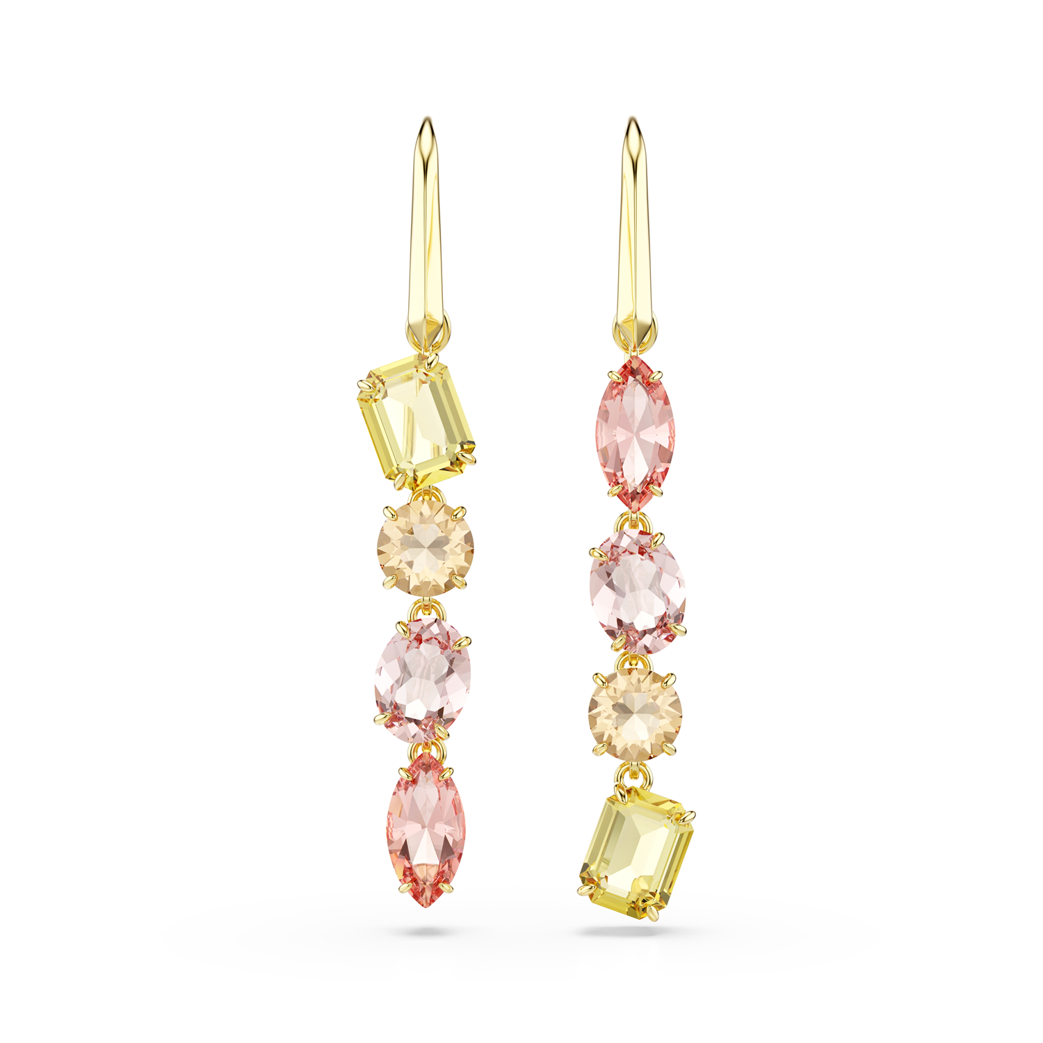 Swarovski Gema Gold Plated Earrings 5737454