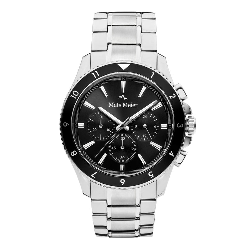 Mats Meier Ponte Dei Salti Hommes Montre Argent MM00501-zoom-