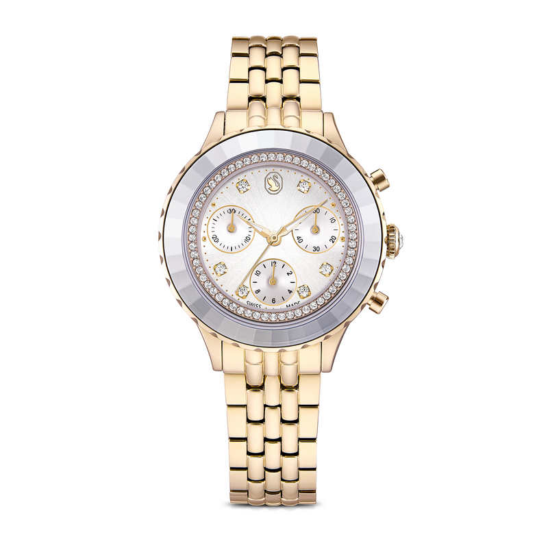 Swarovski Octea Gold Coloured Women's Watch 5730194-zoom-