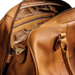 The Chesterfield Brand Liam Cognac Travel Bag C20.001331