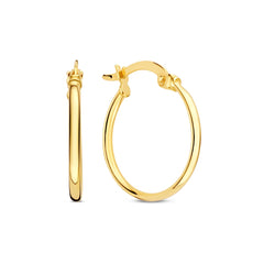 Beloro Jewels Regalo d'Amore 9 karat gold hoop earrings gift set BO90032