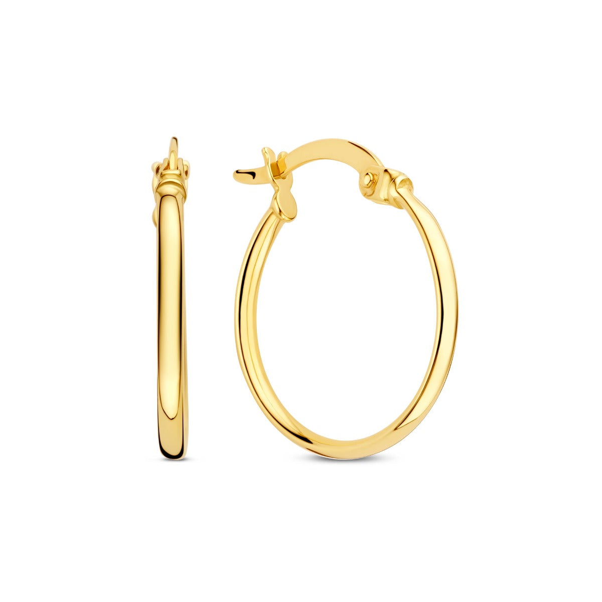 Beloro Jewels Regalo d'Amore 9 karat gold hoop earrings gift set BO90032