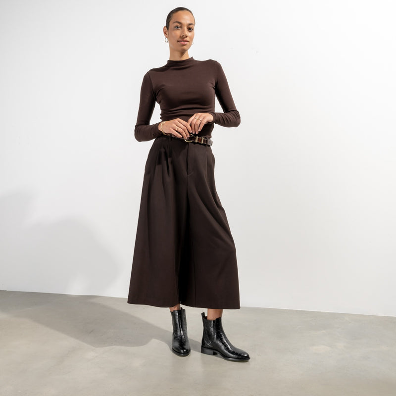 Isabel Bernard Vendôme Chey Bottines Chelsea noires effet croco en cuir de veau IB53012-201-40-zoom-