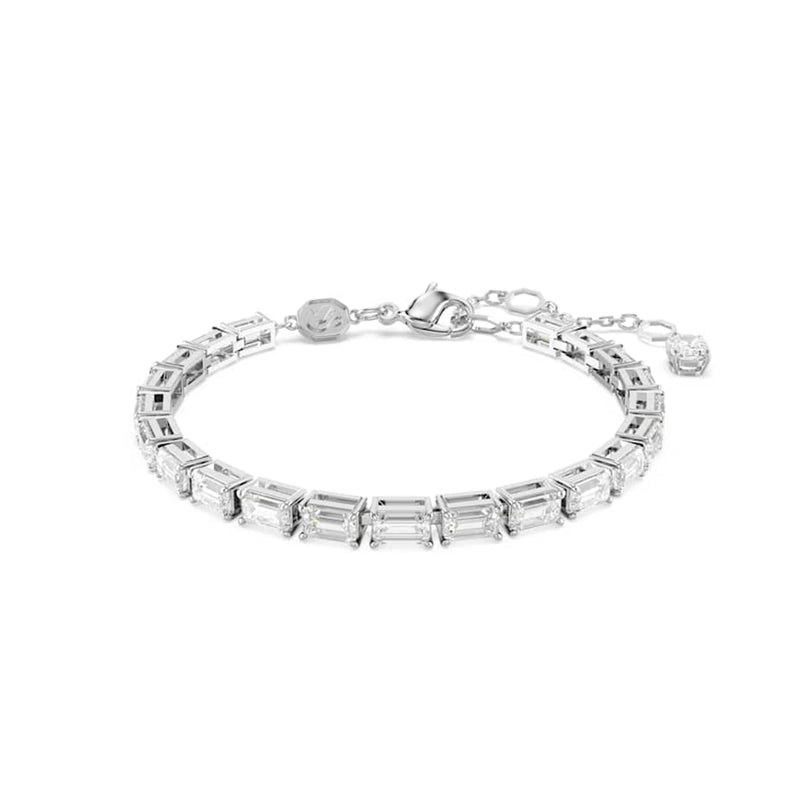 Swarovski Matrix Silver Coloured Bracelet 5707200-zoom-