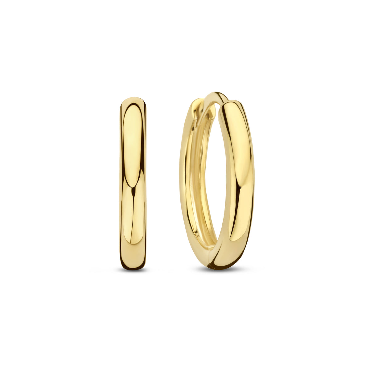Beloro Jewels La Rinascente Camilla 9 carat gold Hoop Earrings BO360064
