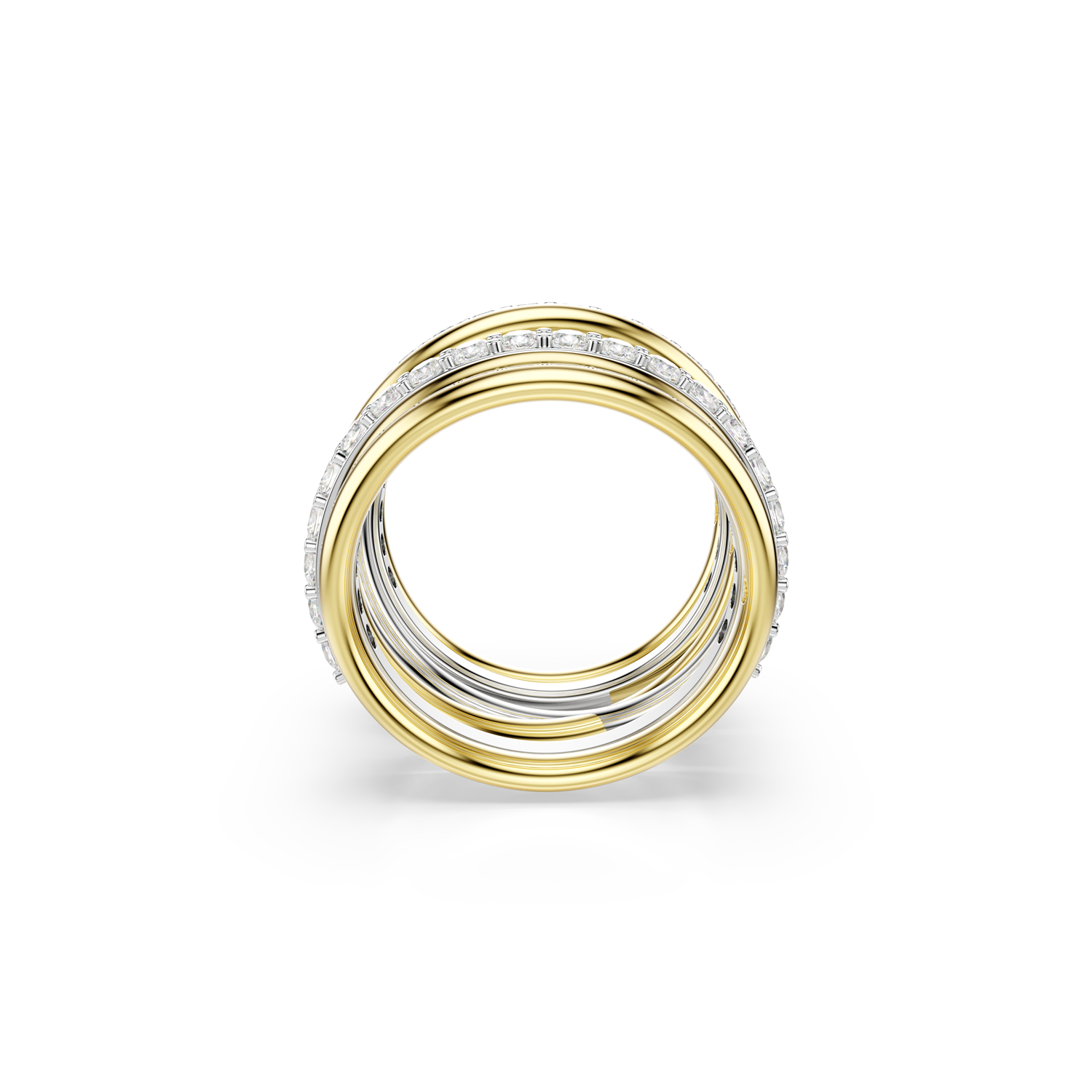 Swarovski Hyperbola Gold Plated Ring 5740413