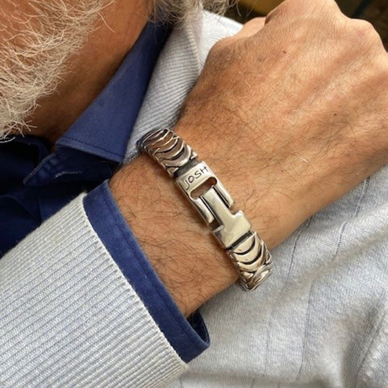 Josh Metal Bracelet 03548SL/NCLR/MED-zoom-