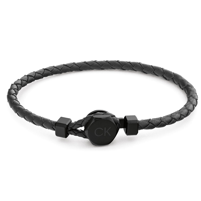 Calvin Klein Leather Bracelet 2002-CJ35000262-zoom-