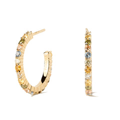 P D Paola Color 18 karat gold plated Earrings AR01-B96-U