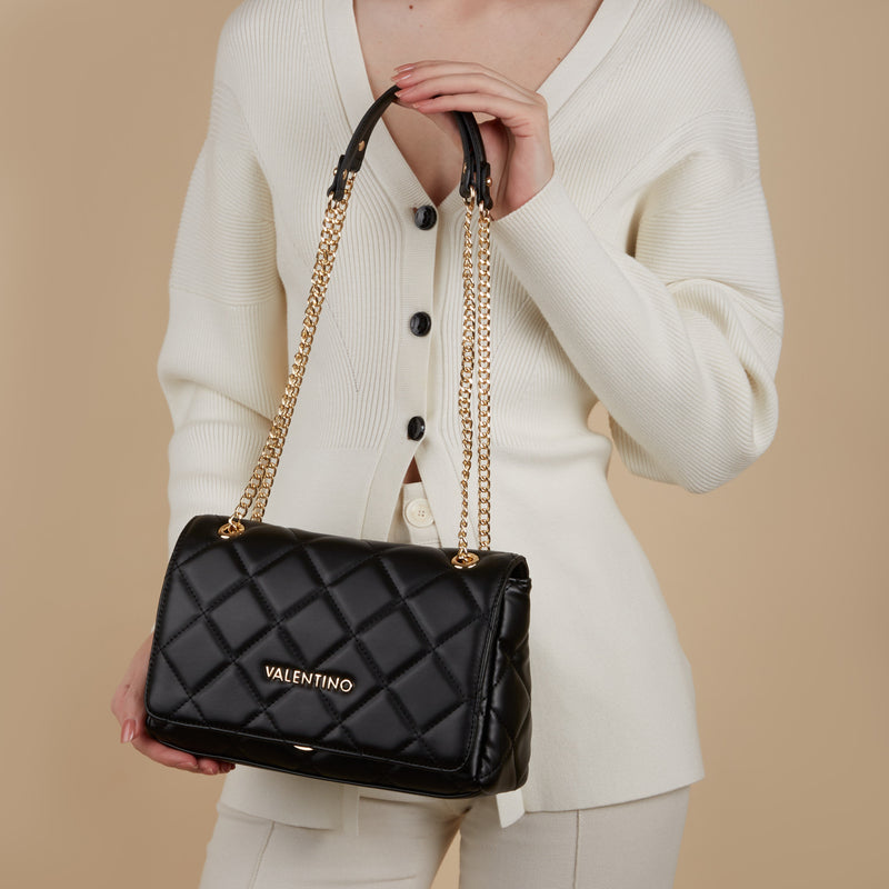 Valentino Bags Ocarina Sac à Bandoulière Noir VBS3KK02RNERO-zoom-