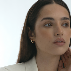 Mockberg Pavé Everyday Medium Hoops MB0192