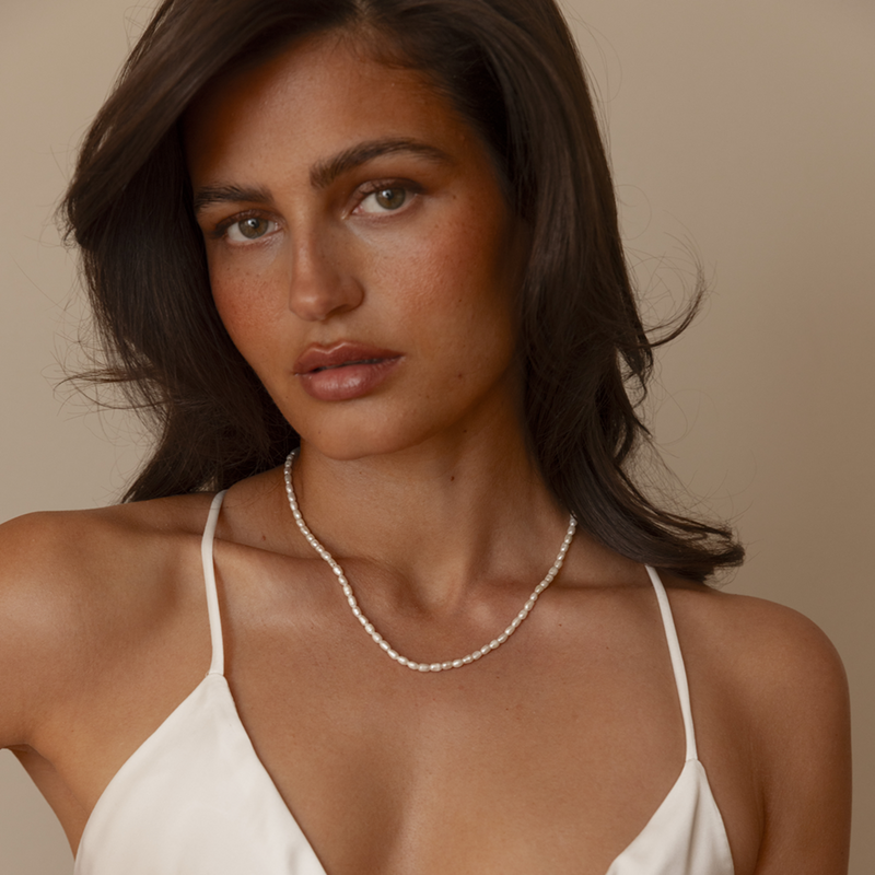 Mockberg Pearl Necklace MB1619-zoom-