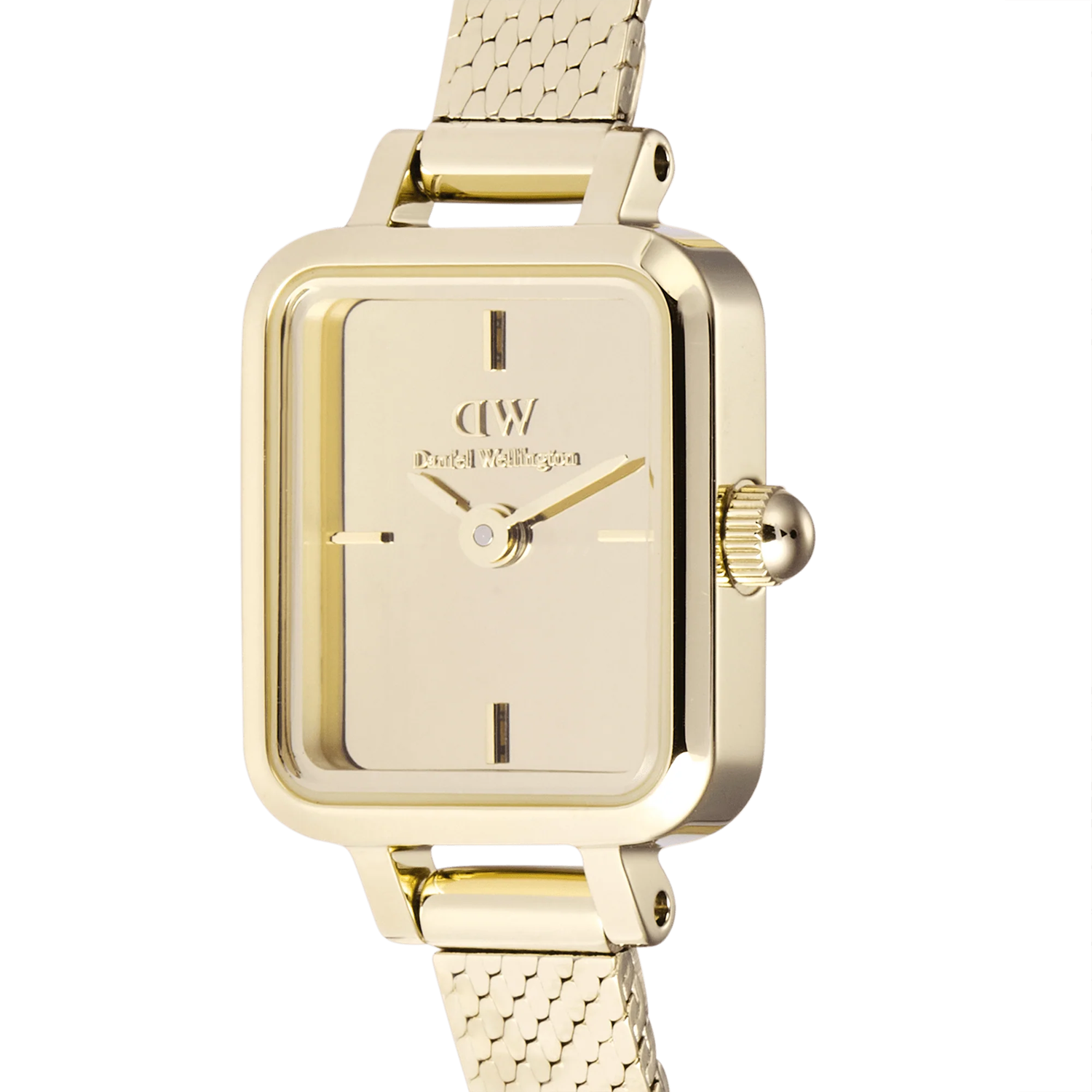Daniel Wellington Petite&Quadro Mini Reflection Gold Women's Watch DW00100801