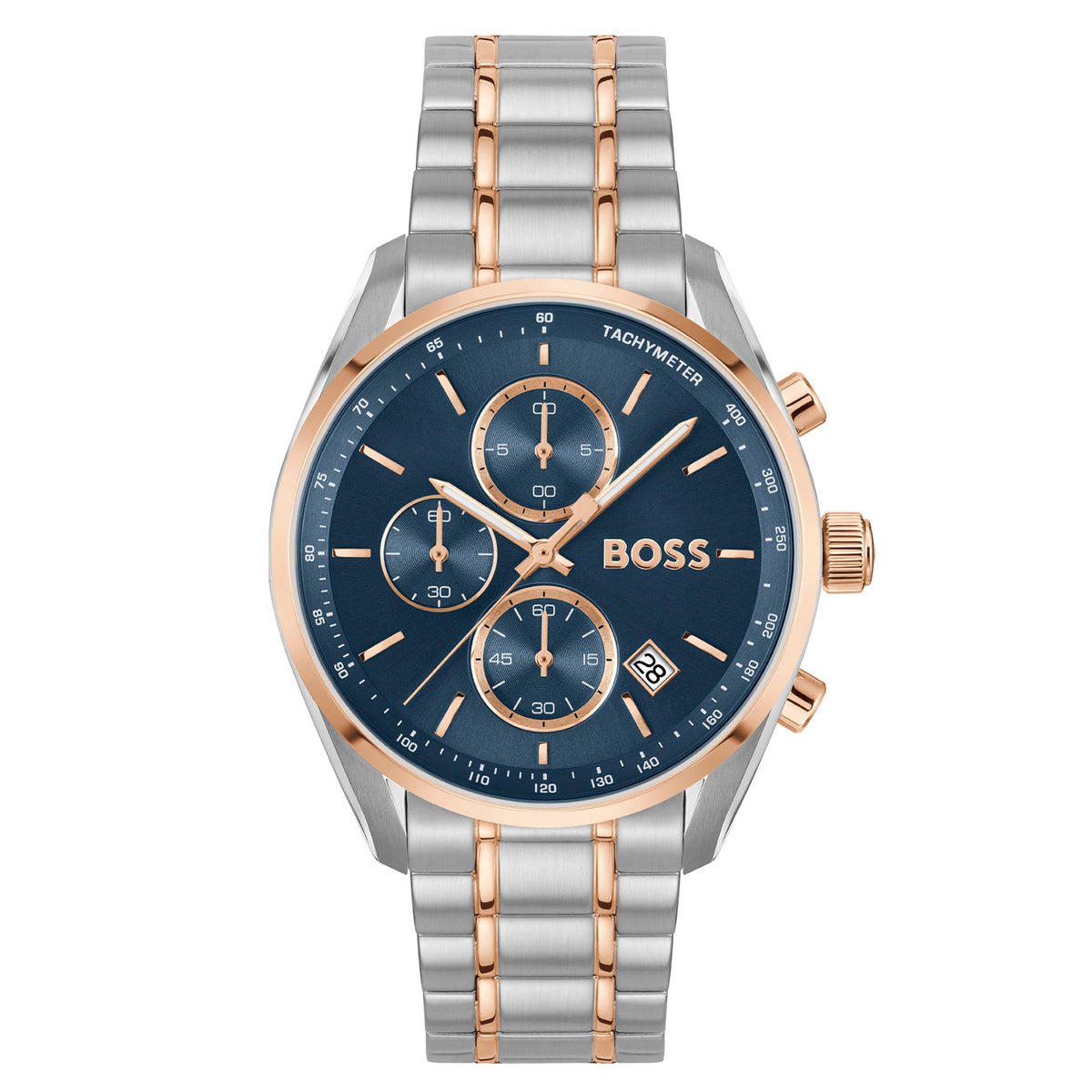 Hugo Boss Grand Prix 40 Silver Men's Watch HB1514260