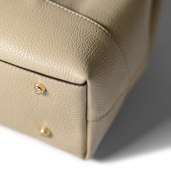 Isabel Bernard Femme Forte Macie Taupe Calfskin Shoulder Bag IB25074-078