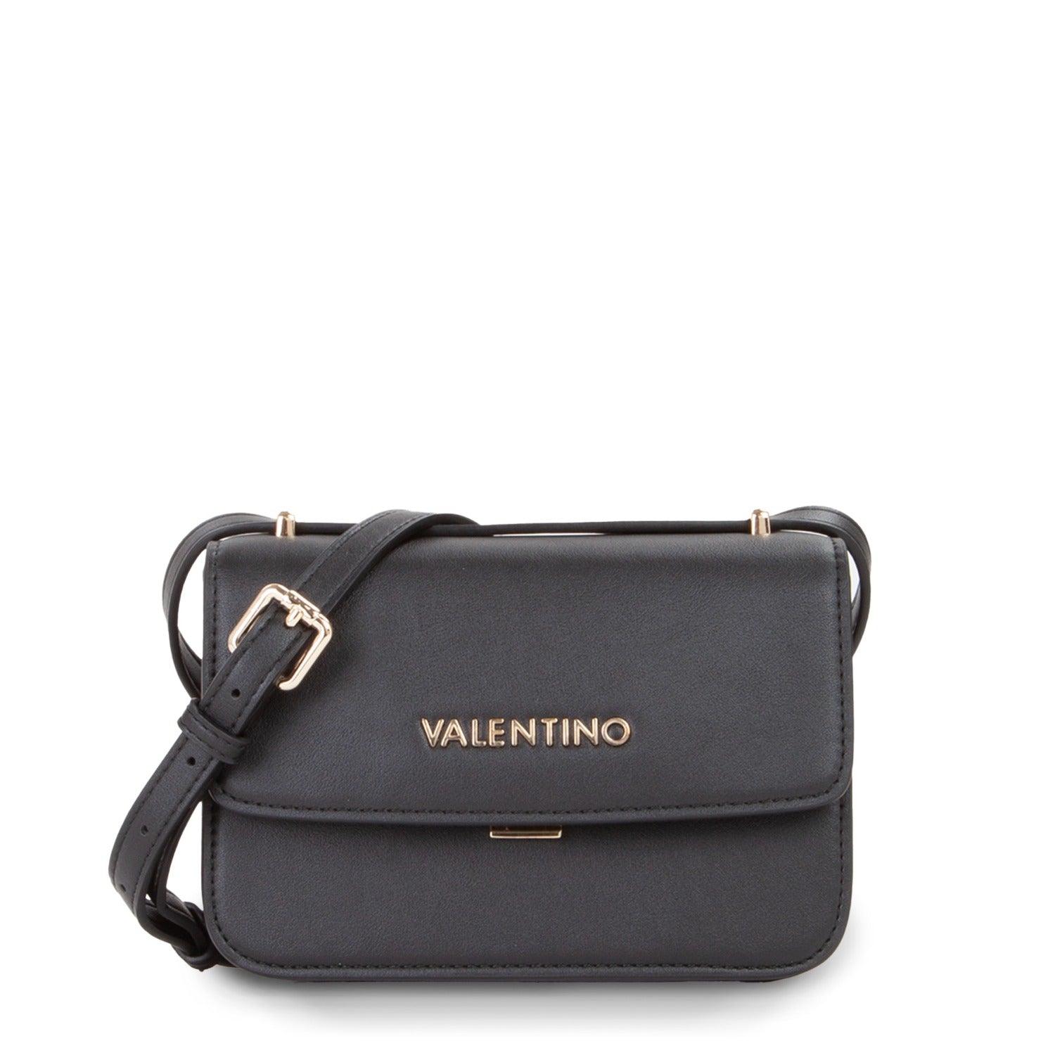 Valentino Bags Flap Re Black Crossbody Bag VBS8ZT11NERO