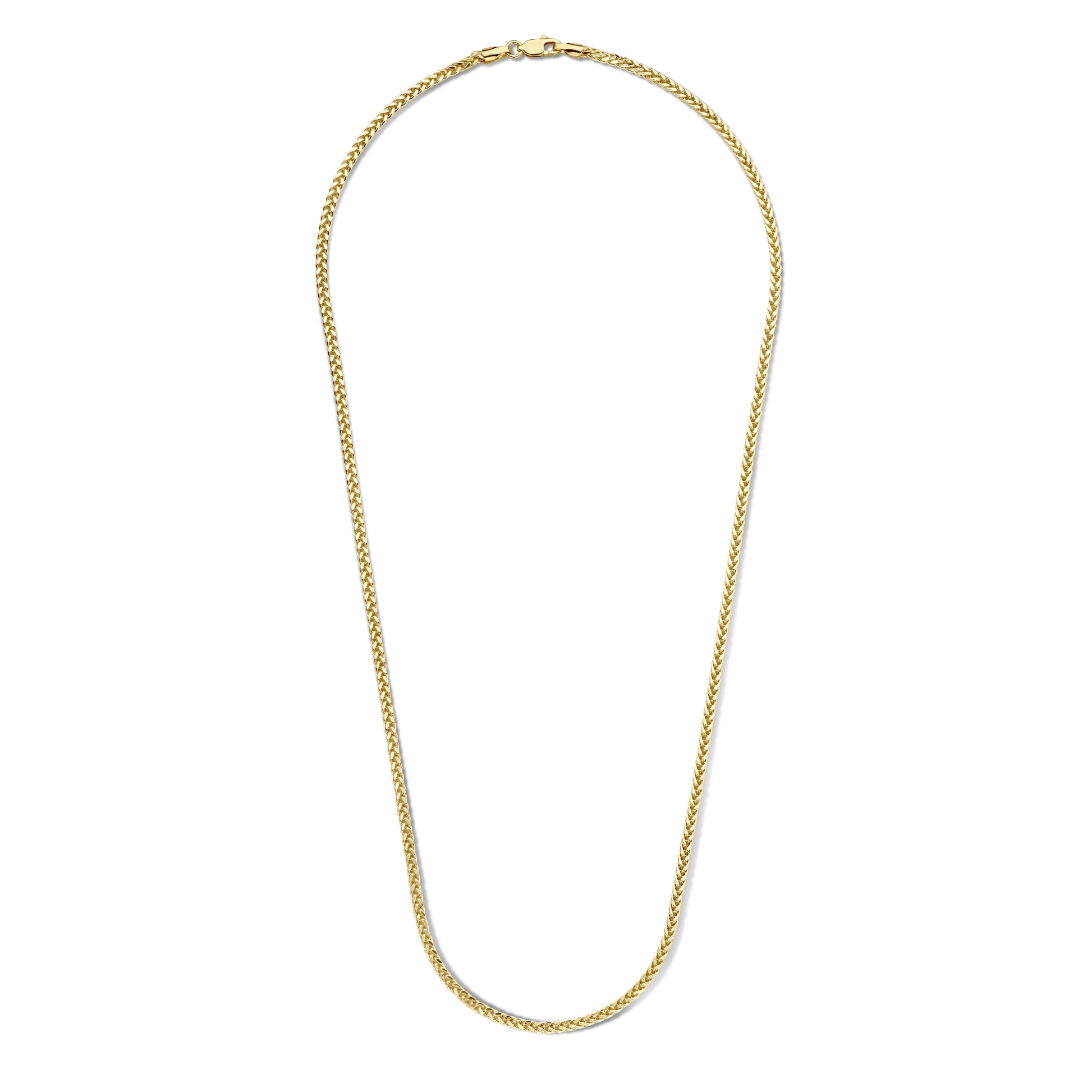 Isabel Bernard Aidee Sharla 14 Carat Golden Schakel Necklace IB340148