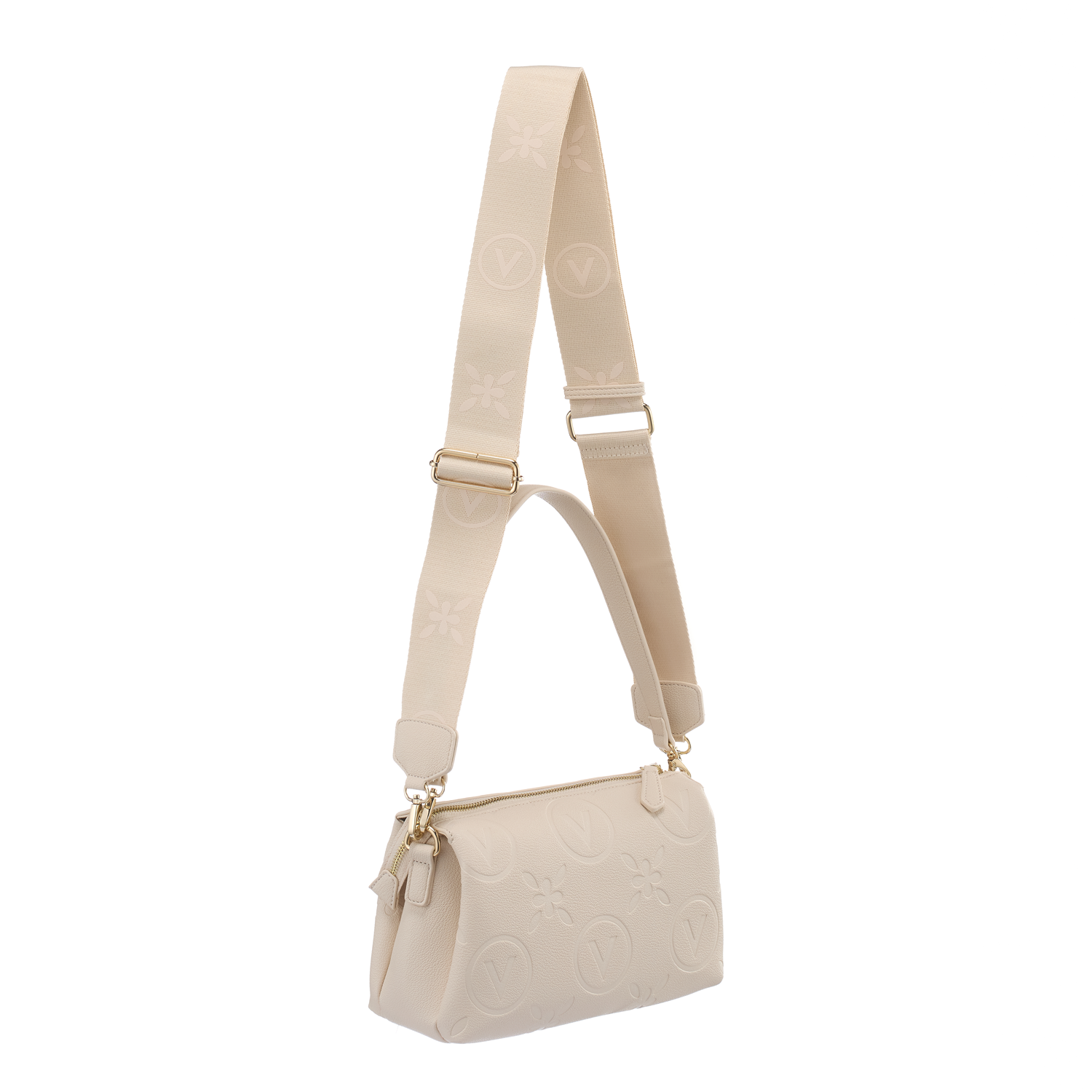 Valentino Bags Samba Re Ecru Shoulder bag VBS8ZG14ECRU