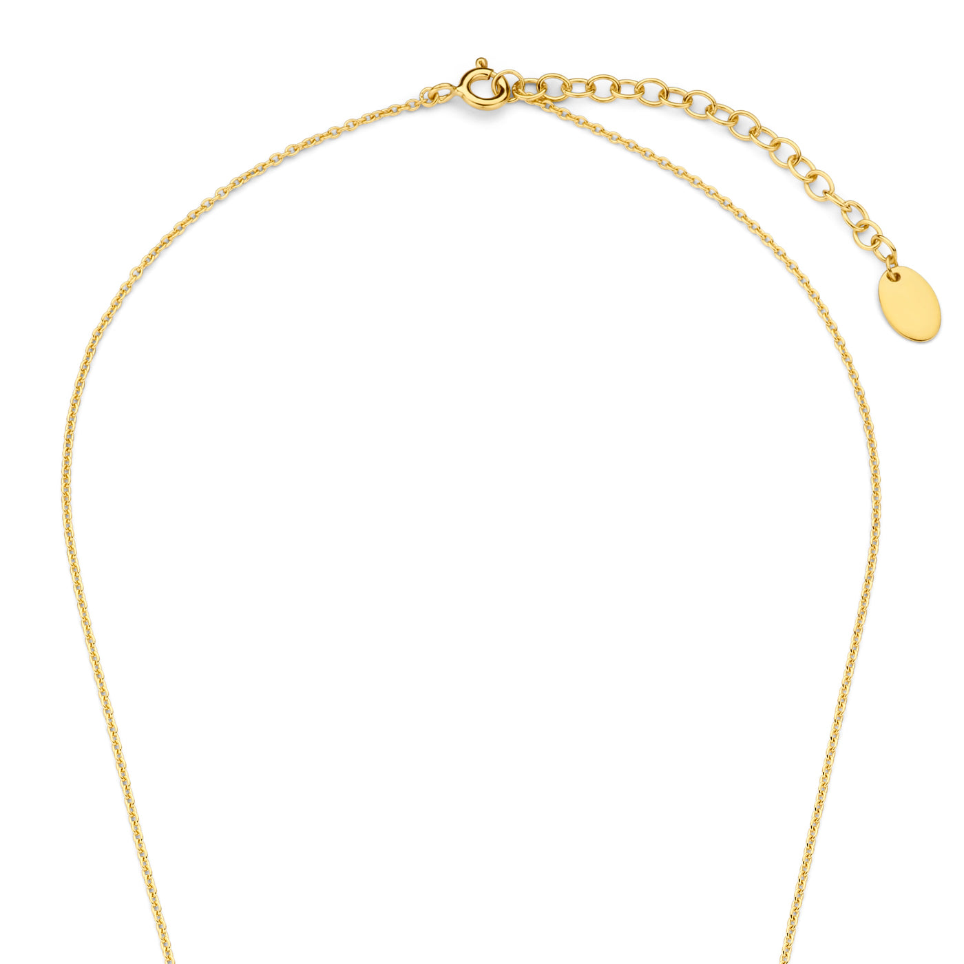 Violet Hamden Luna 925 Sterling Silver Gold Plated Necklace VH340042