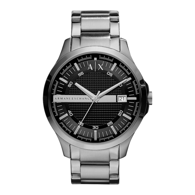 Armani Exchange Hampton Hommes Montre Gris AX2103-zoom-