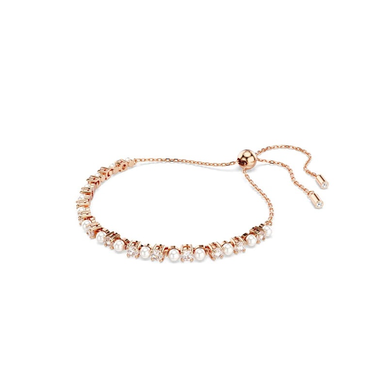 Swarovski Matrix Rose Gold Coloured Bracelet 5729506-zoom-