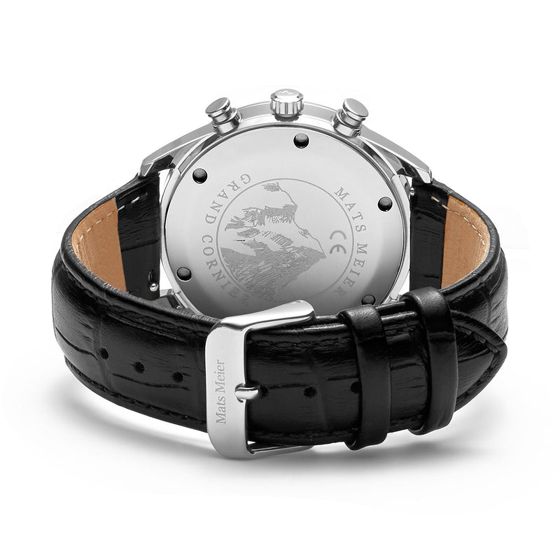 Mats Meier Grand Cornier Hommes Montre Noir MM00106-zoom-