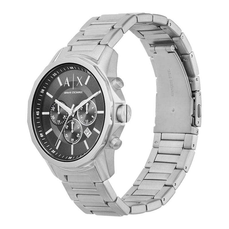 Armani Exchange Hommes Montre Argent AX1720-zoom-