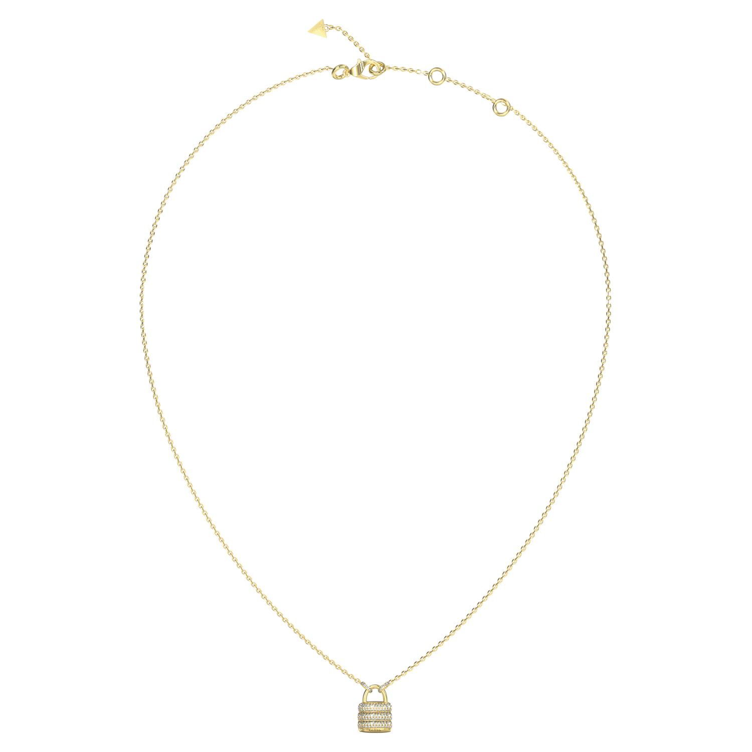 Guess Guess My Secret Gold Necklace JUBN05417JWYGT-U