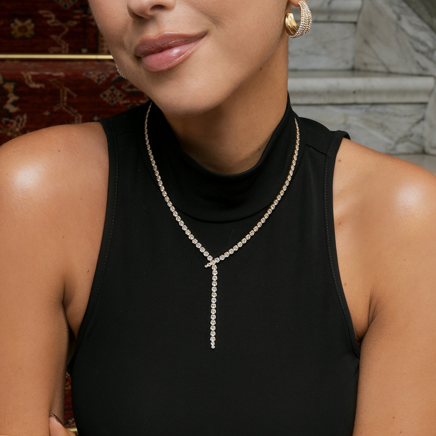 Mockberg Kenza Gold Plated Alora Necklace MB1930