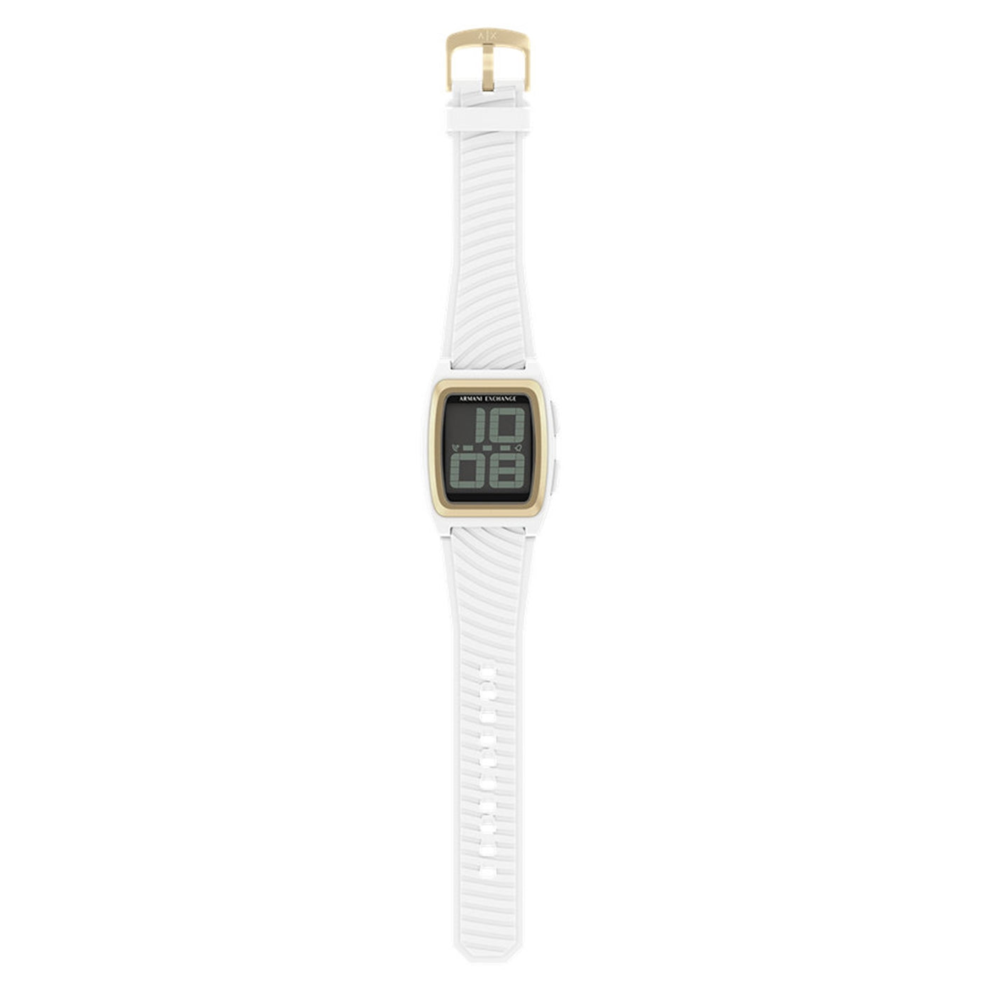 Armani Exchange White Oval Digital Watch AX2968
