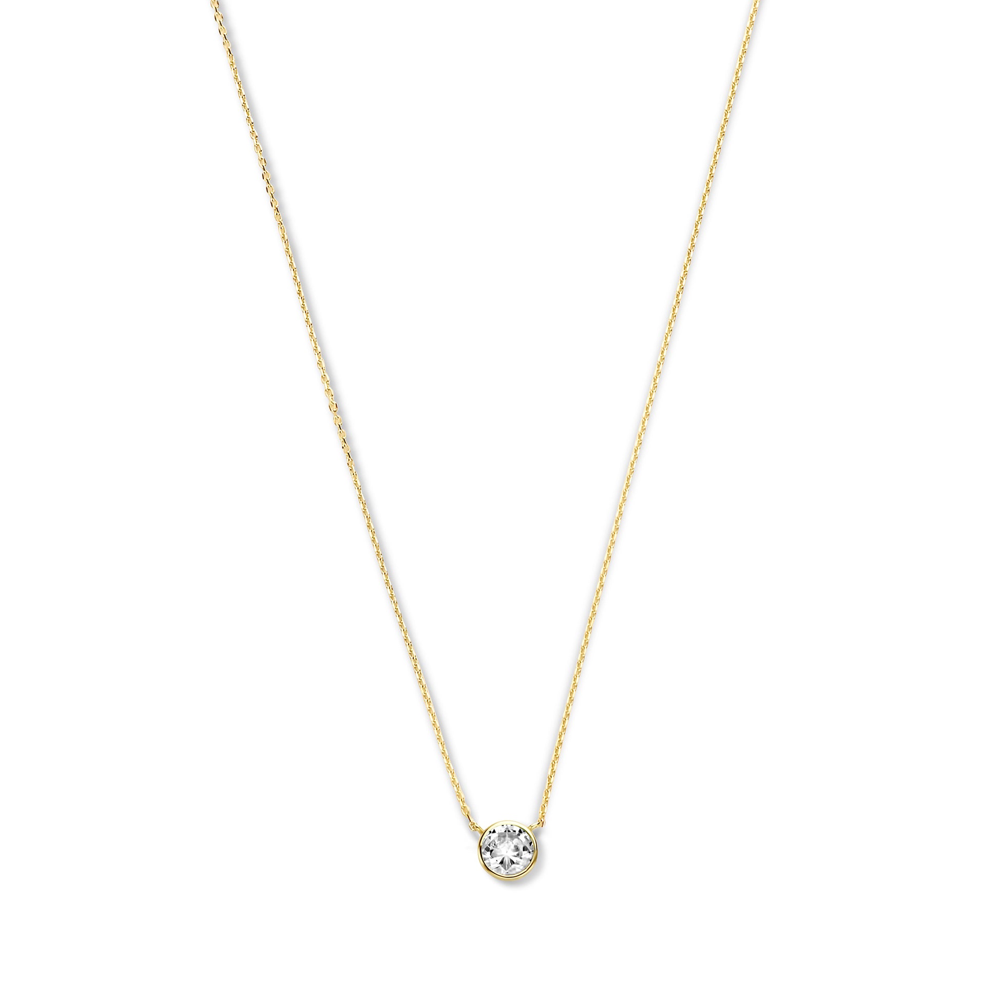 Violet Hamden Venus 925 Sterling Silver Gold-coloured Necklace with Birthstone VH340010-NOV