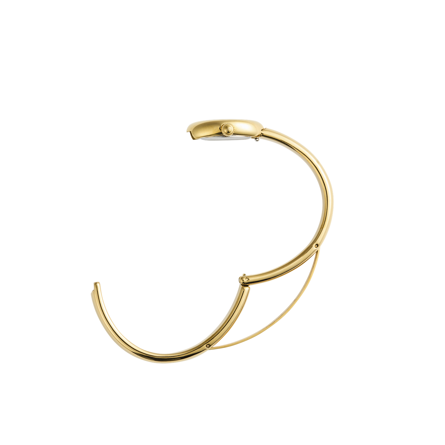 Mockberg Belle Oval Petite Gold Small Bangle Women's Watch MB1769