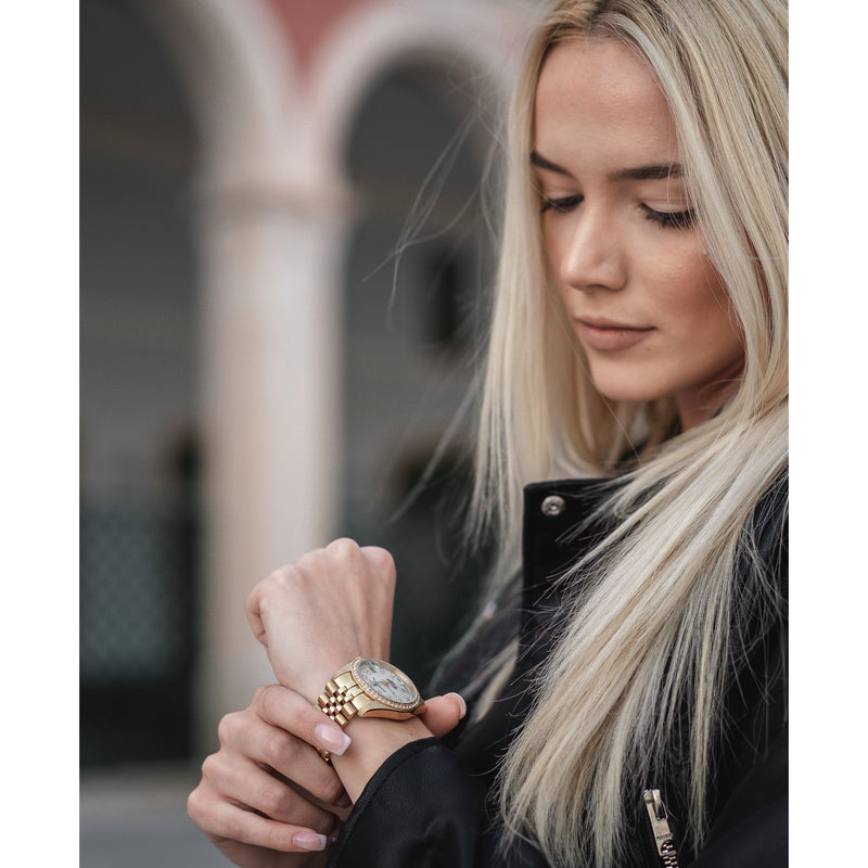 Jacques du Manoir Inspiration Femmes Montre Or NRO.12-zoom-