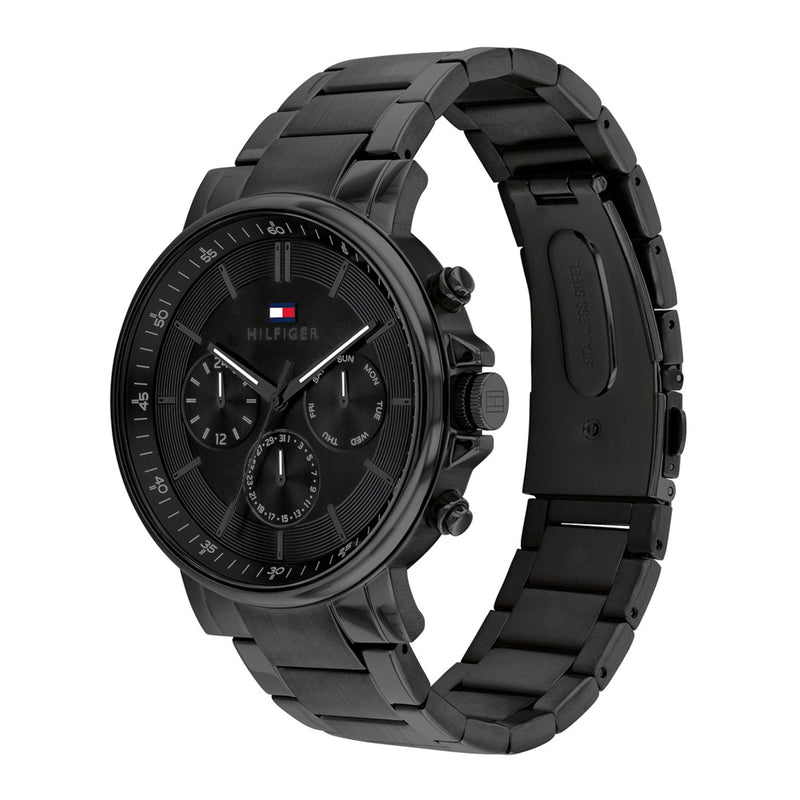 Tommy Hilfiger Tyson Hommes Montre Noir TH1710590-zoom-