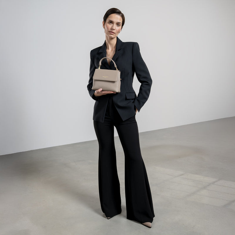 Isabel Bernard Femme Forte Femmes/Unisexe Sac à Main Taupe IB21039-zoom-