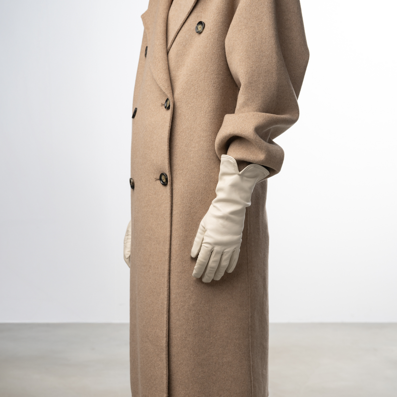 Isabel Bernard Honoré Sylvie gants crème en cuir de chèvre IB67004-372-7-zoom-