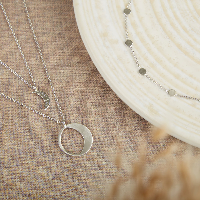 Violet Hamden Luna Ras-du-Cou en Argent 925 Sterling avec Lunes VH15002-zoom-