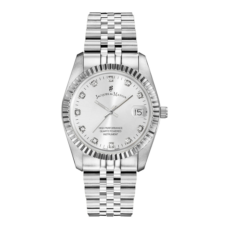 Jacques du Manoir Inspiration Femmes Montre Argent NRO.01-zoom-