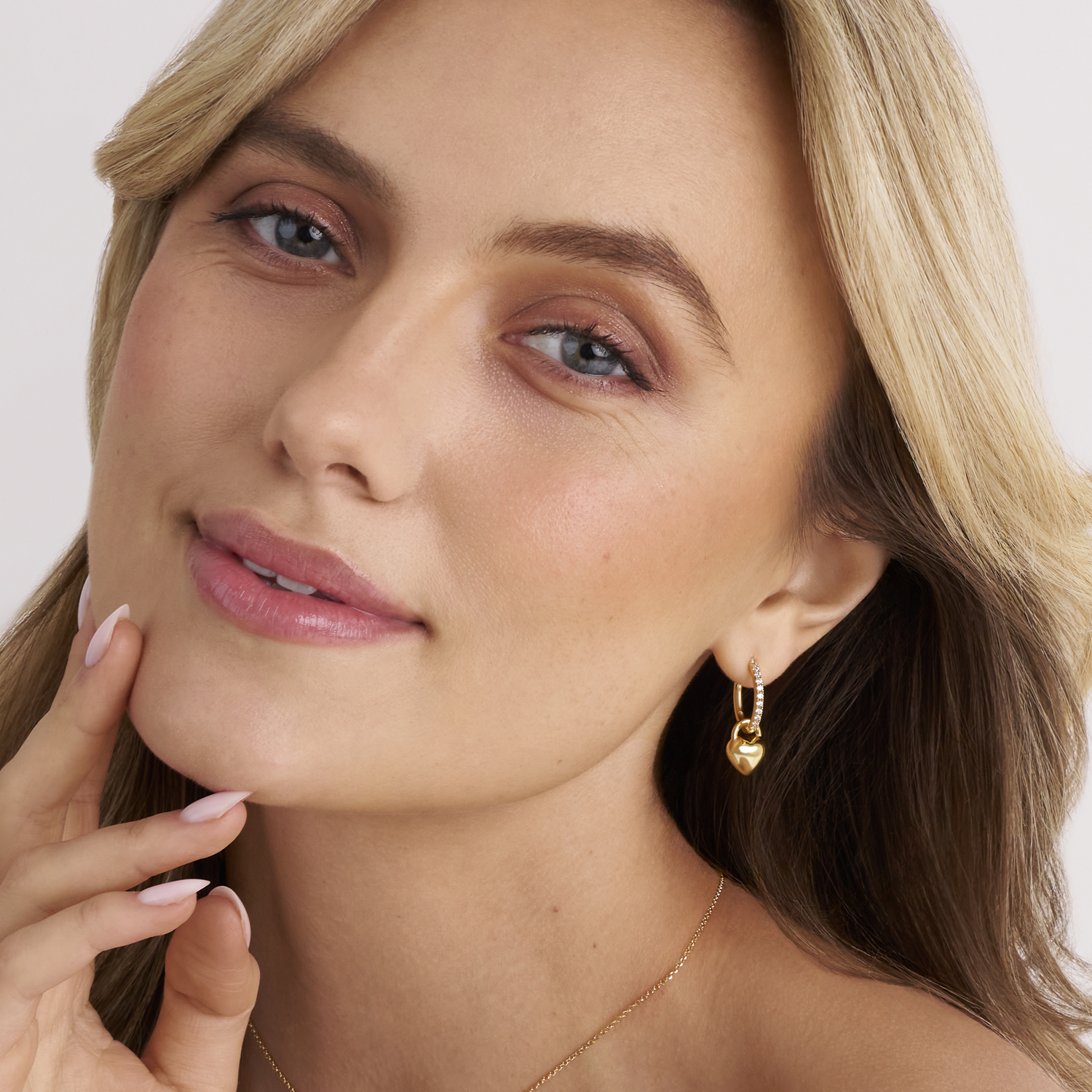 Sif Jakobs Julia Gold Plated Zirconia Earrings SJ-E2612-CZ-YG