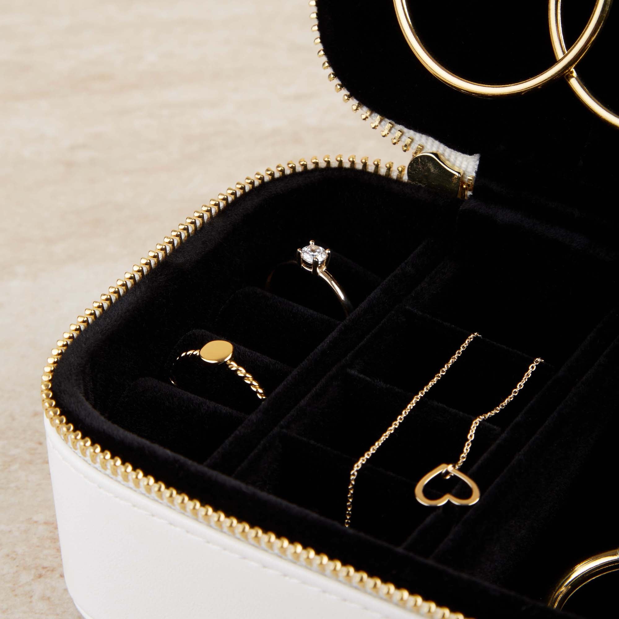 Brandfield White Jewelry Box BFJB100406