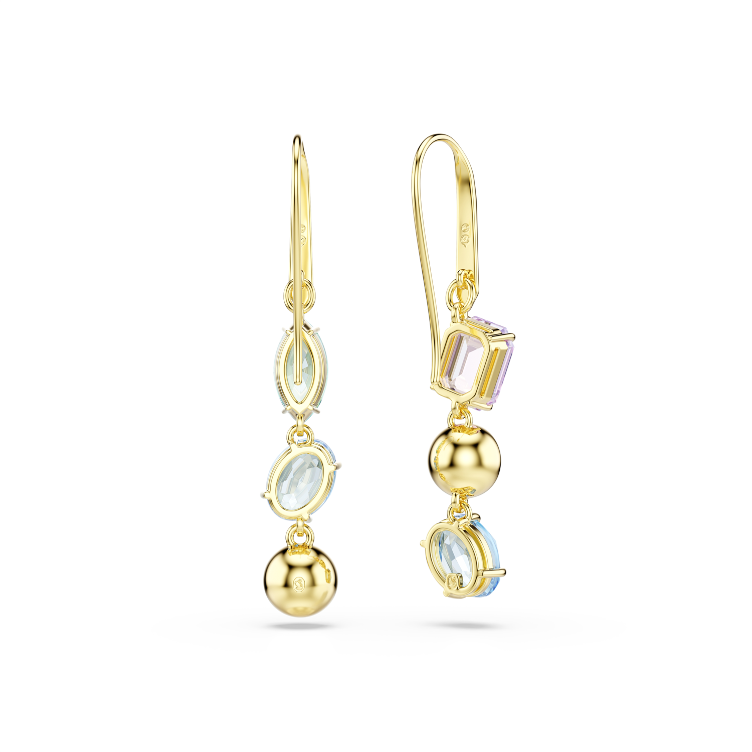 Swarovski Gema Gold Plated Earrings 5747917