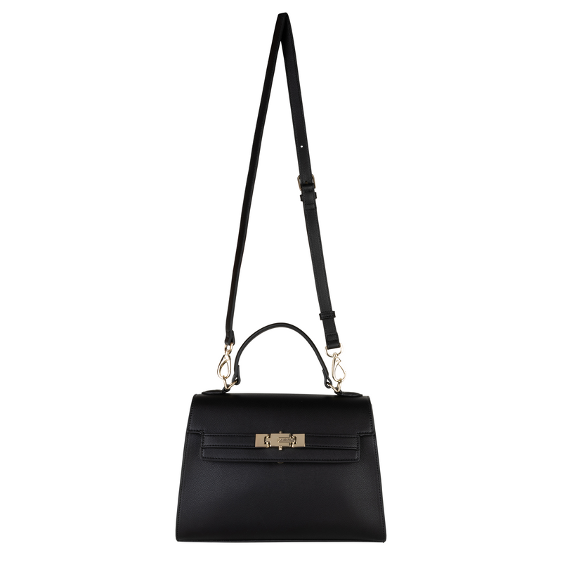 Valentino Bags Fae Re Sac À Main Noir VBS9AD37NERO-zoom-