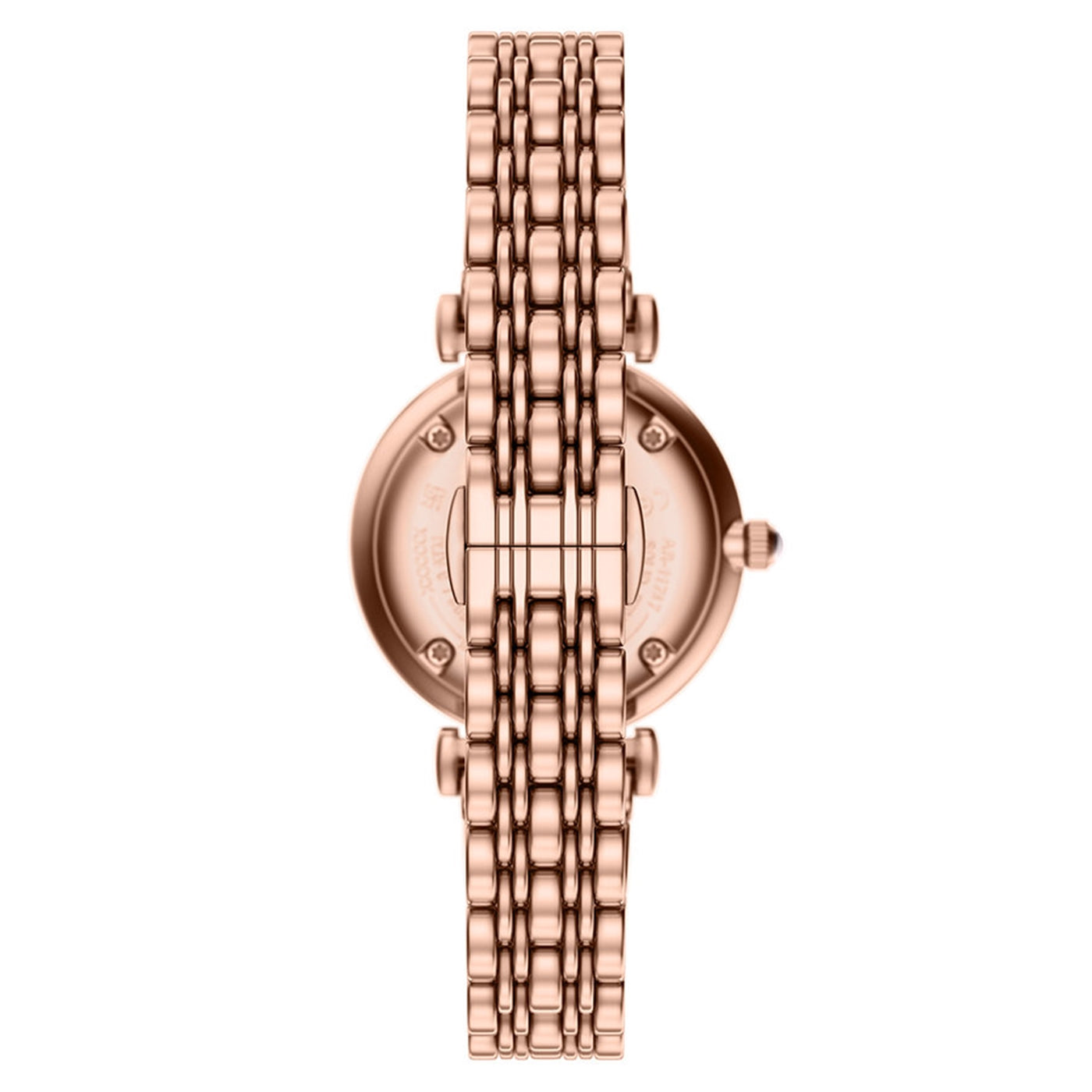 Emporio Armani Round Pink Dial Watch AR11767