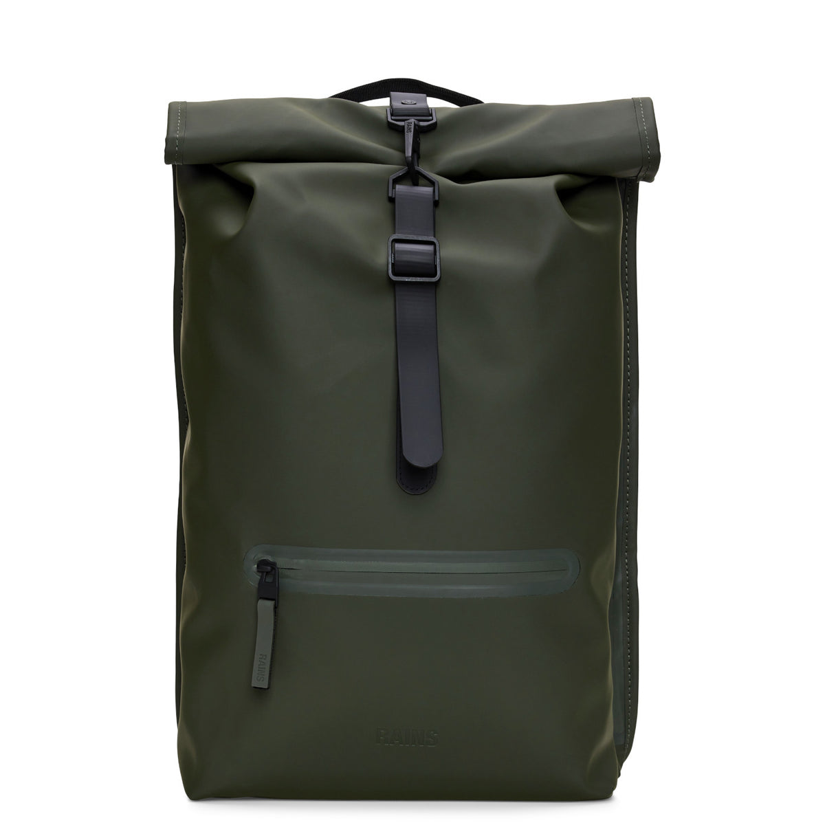 Rains Rolltop Green Backpack R13320-03