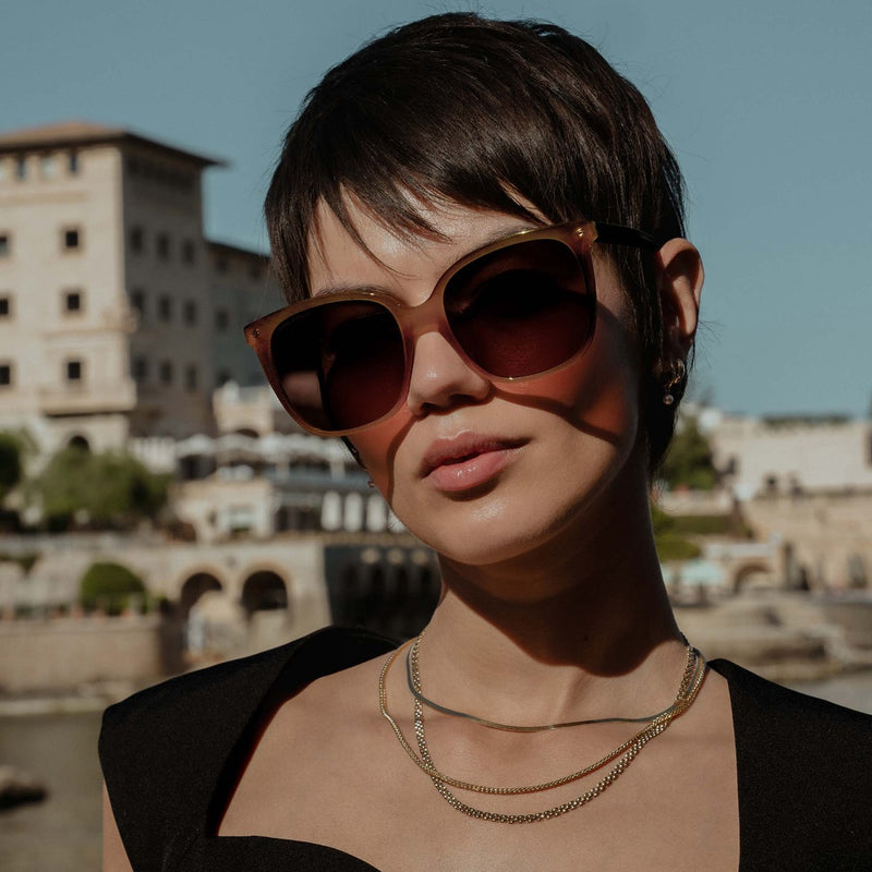 Isabel Bernard La Villette Femmes Lunettes de Soleil Beige IB400007-02-14-zoom-